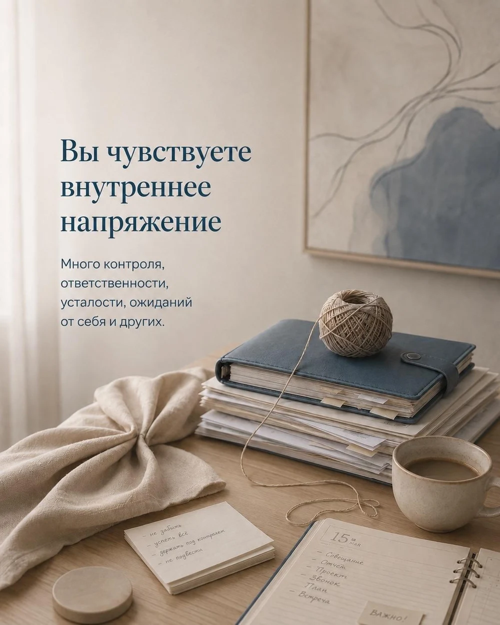 Вы чувствуете внутреннее напряжение
